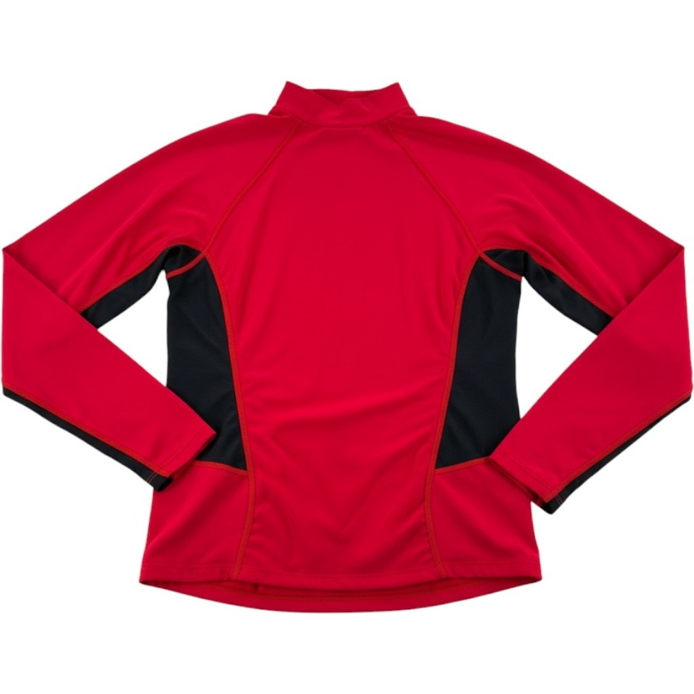 Henri Lloyd Base Layer Shirt S Red Black HL111 Mock Neck Long Sleeve Rash Guard